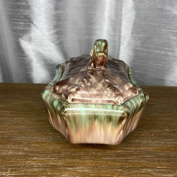 Vintage Germany Ceramic Pottery Dish with Lid 26 - Picture 2 of 7